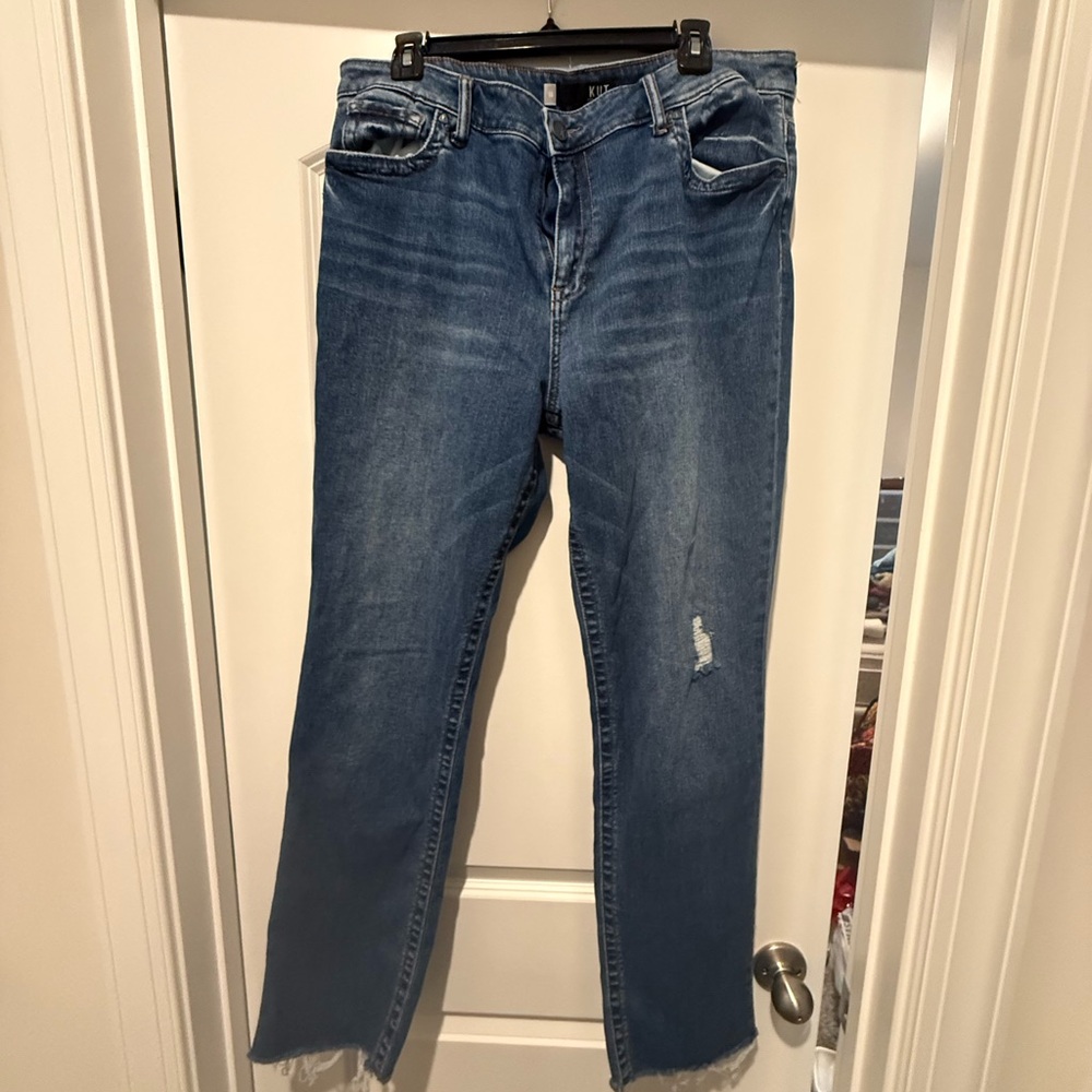 Kut from the Kloth Blue Straight Leg Jeans